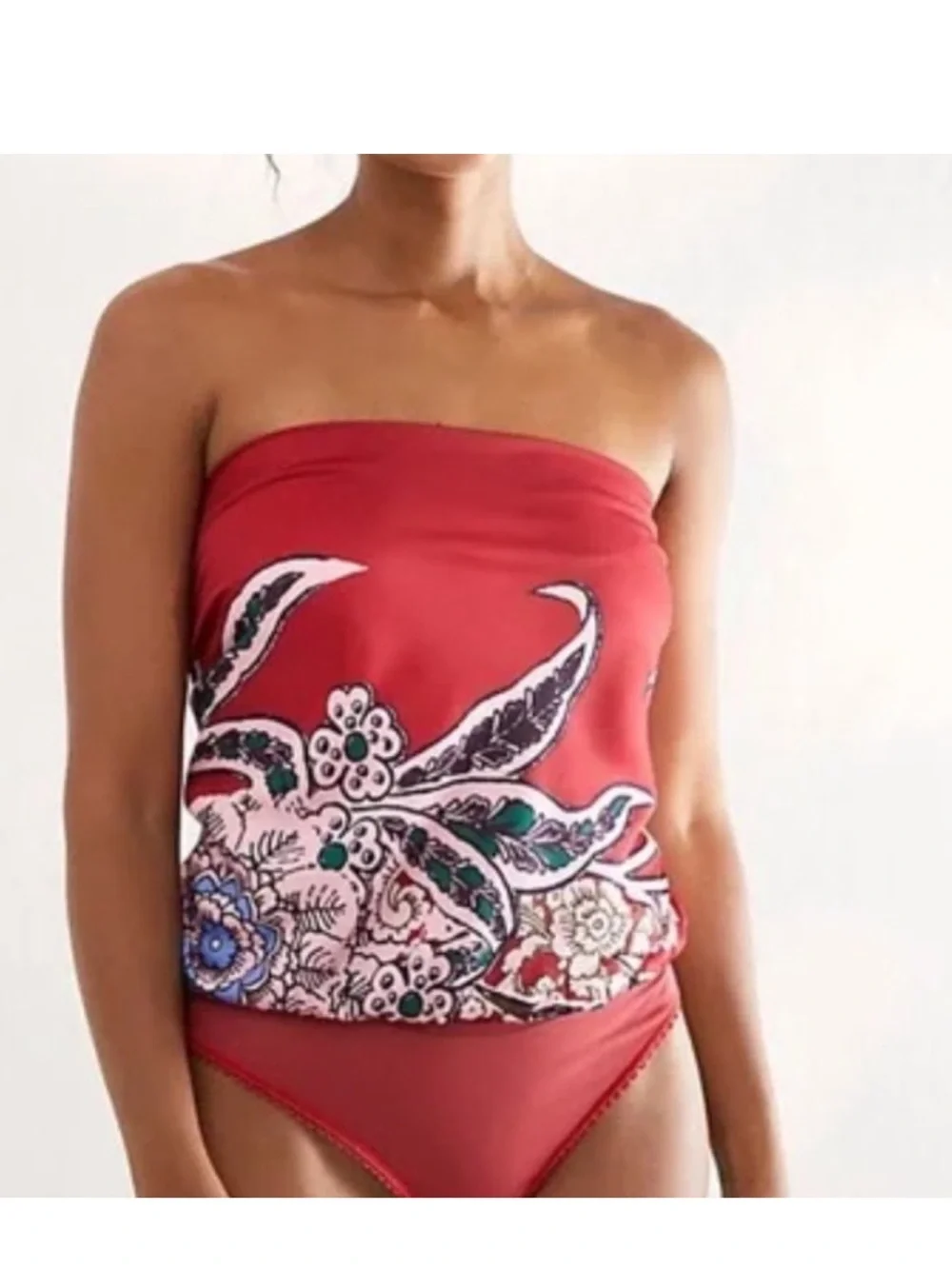 Free People top SPELLBOUND body suit XS tube top